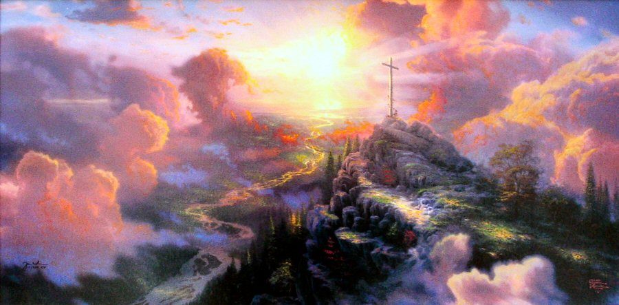 Thomas Kinkade The Cross